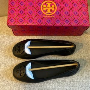 Tory Burch Minnie Flats Perfect Black